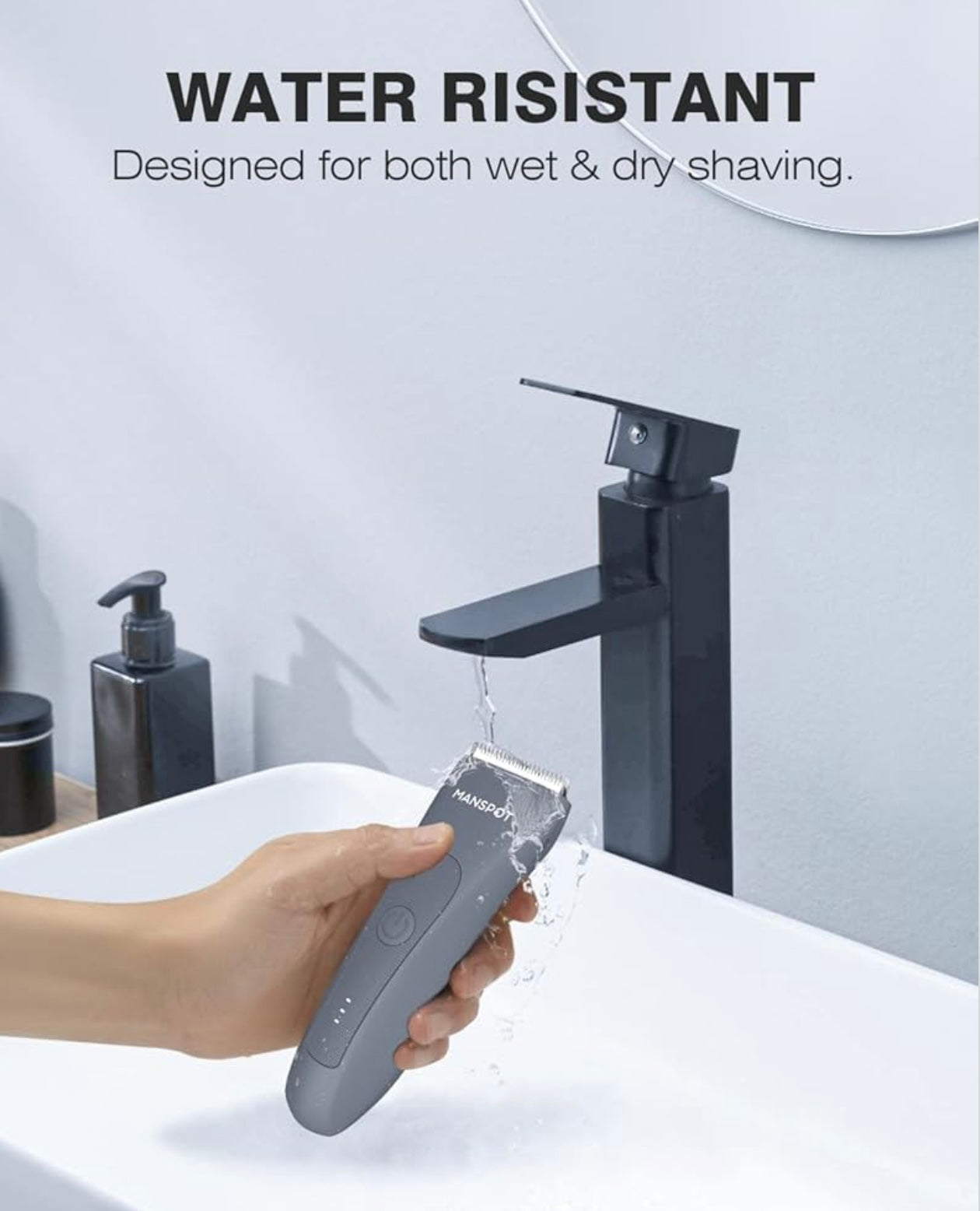 MANSPOT ''Prime Trim™ - Afeitadora Eléctrica de Precisión''