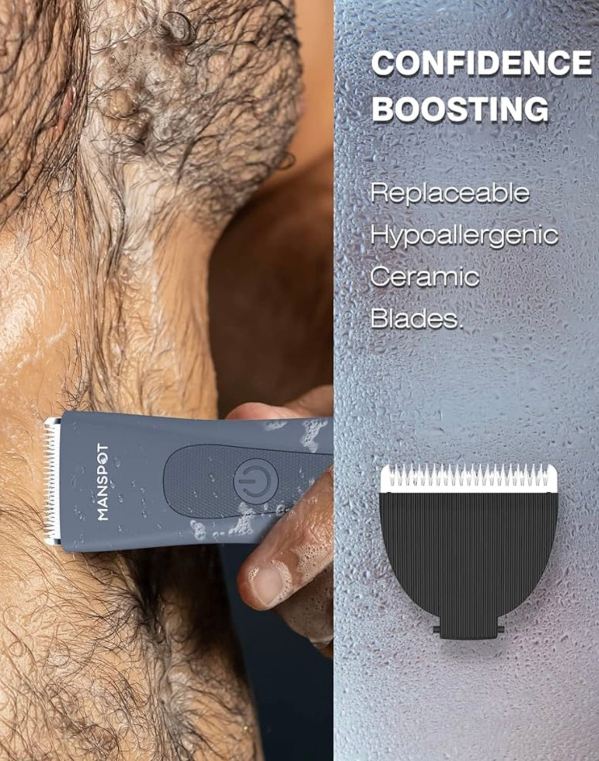 MANSPOT ''Prime Trim™ - Afeitadora Eléctrica de Precisión''